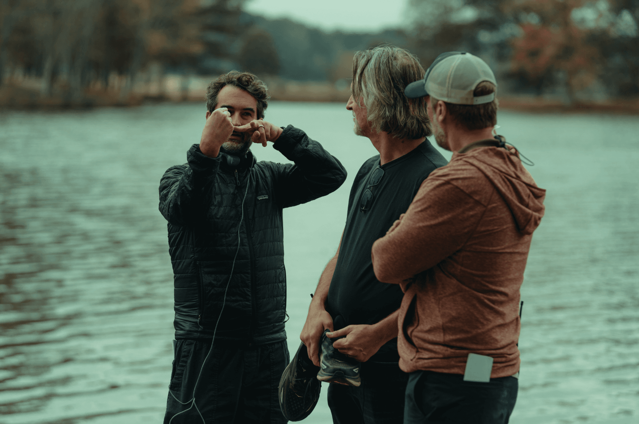 Lake scene discussion